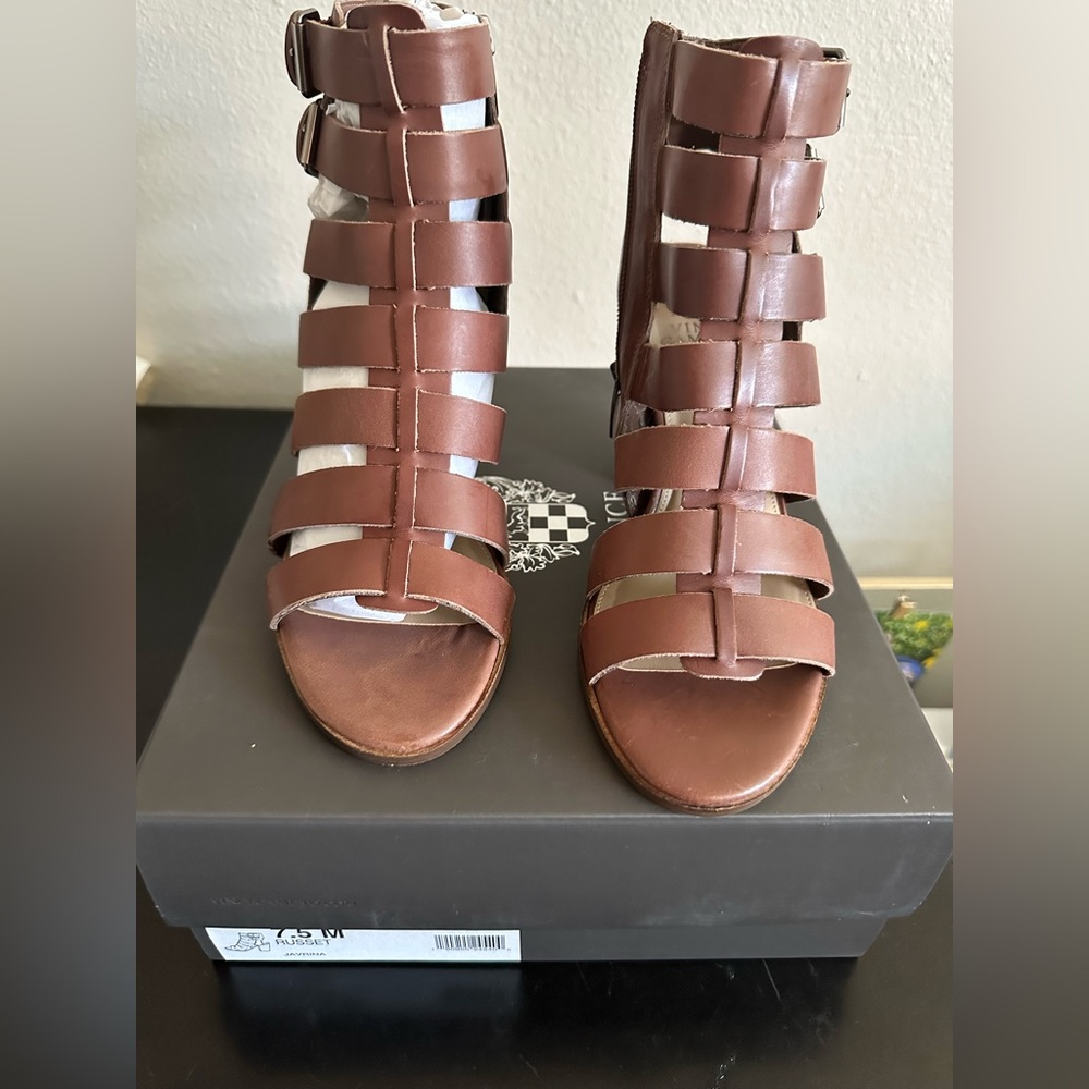 Vince Camuto gladiator wedge